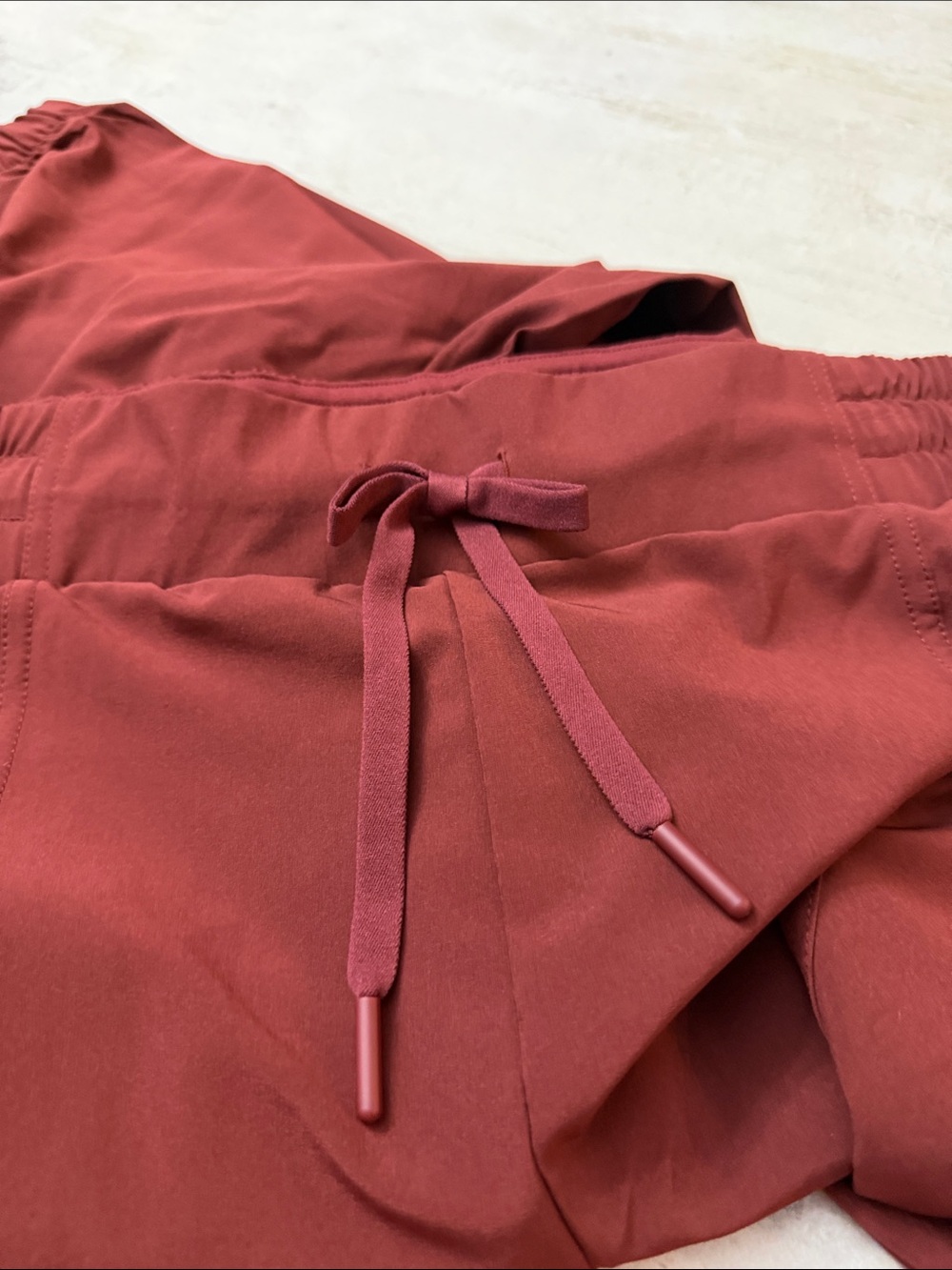 all in motion Burgundy Drawstring Jogger Pants - Picture 9 of 10
